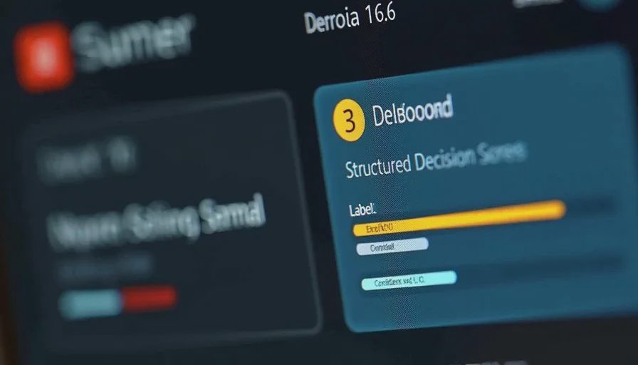Browser demo interface showing exact input text field and the structured decision result with confidence score beside it