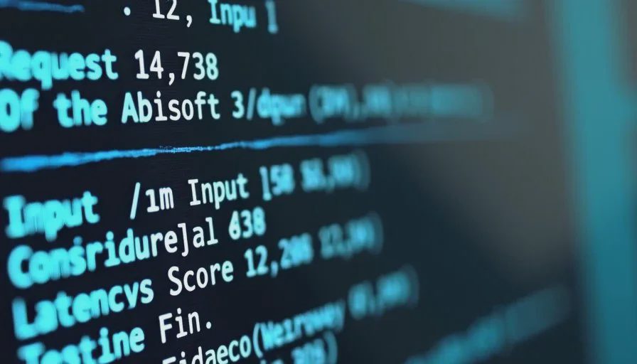 Every API decision logged with input, score, and latency Structured API log lines recording request ID, input summary, decision label, confidence, and latency