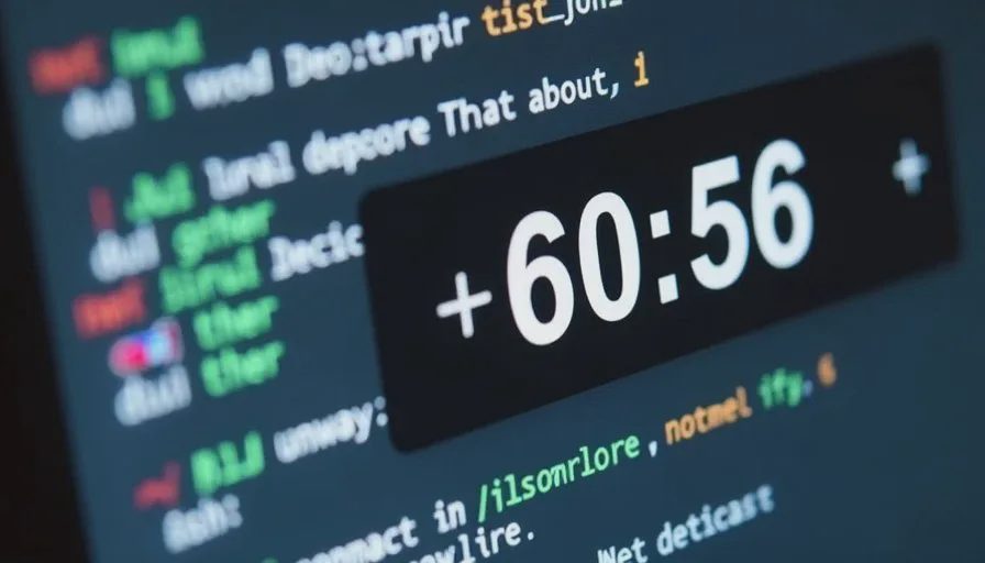 Browser console and on-page timer showing wall-clock inference duration for a single structured decision